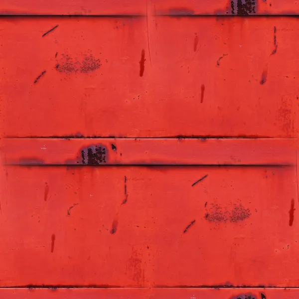 Бесшовный красный металлический фон текстура железа гранж стены старый ржавый — стоковое фото