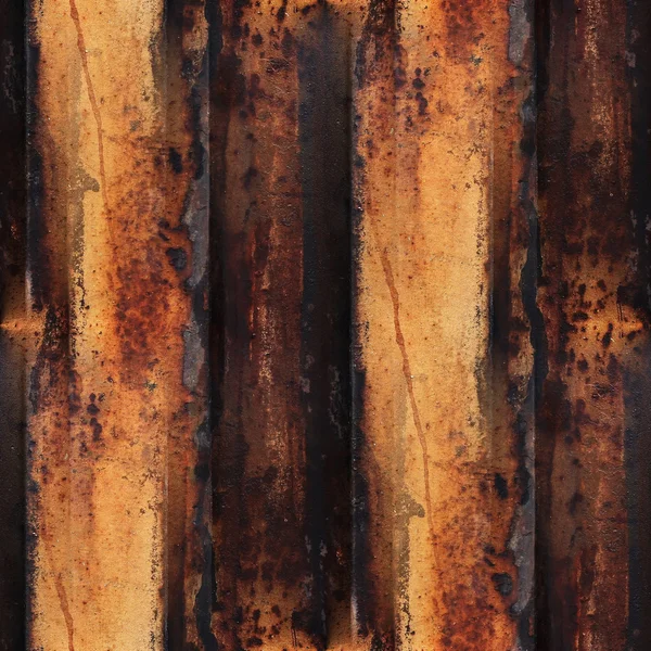 Textura metálica oxidada sin costuras hierro viejo moho grunge acero backgrou — Foto de Stock