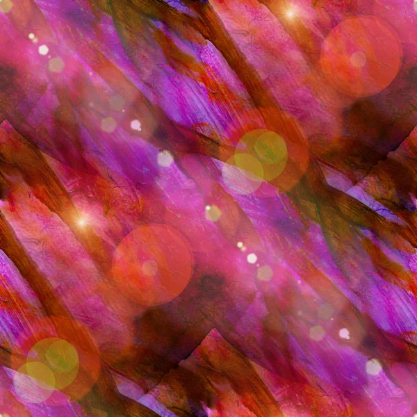 Sonnenblendung Hintergrund rot, lila Aquarell Kunst nahtlose Textur — Stockfoto