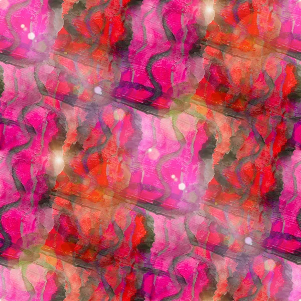Zon grunge textuur, aquarel naadloze achtergrond, rode pi glare — Stockfoto