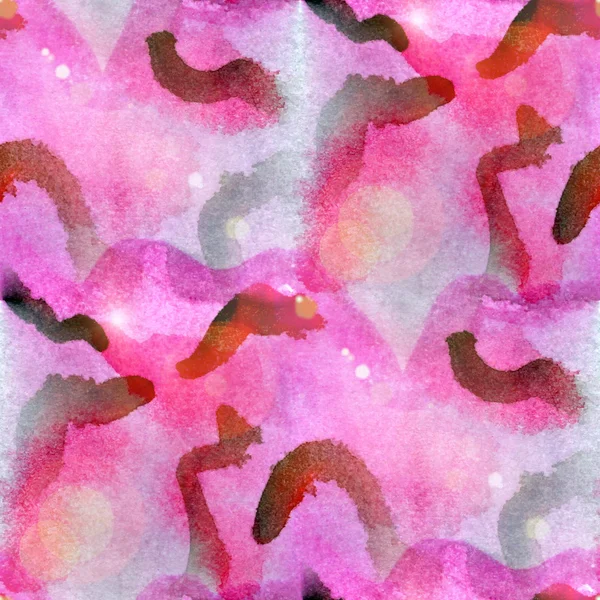 Sun Blare Grunge Textur, Aquarell nahtlos grau rosa Hintergrund — Stockfoto