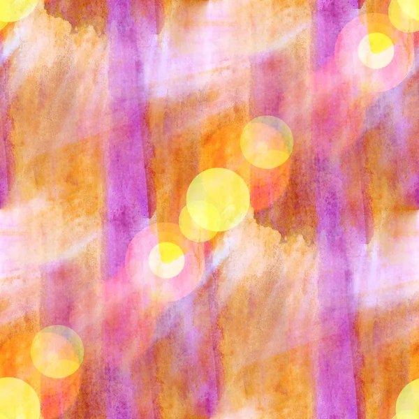 Solen sken akvarell brun lila bakgrund abstrakt papperskonst — Stockfoto