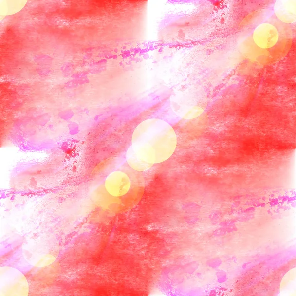 Sun glare watercolor for your red design — Stock Photo, Image