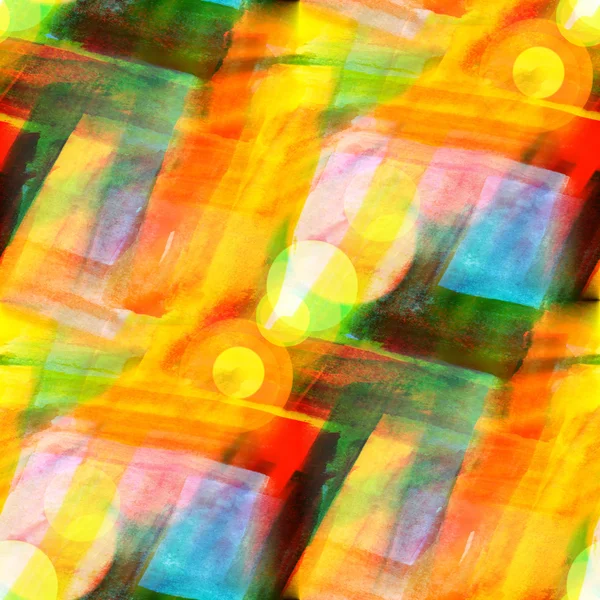 Zon schittering aquarel bonte achtergrond abstracte papier kunst textuur — Stockfoto