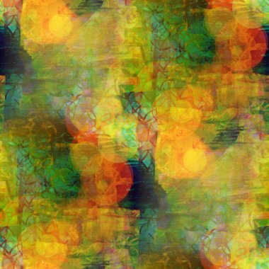 güneş ışığı yeşil sarı grunge doku, suluboya sorunsuz backgr