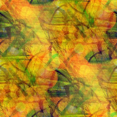zonlicht geel groen grunge textuur, aquarel naadloze backgr