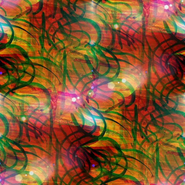 Napfény sárga, piros, Dísz grunge zenekar textúra akvarell se — Stock Fotó