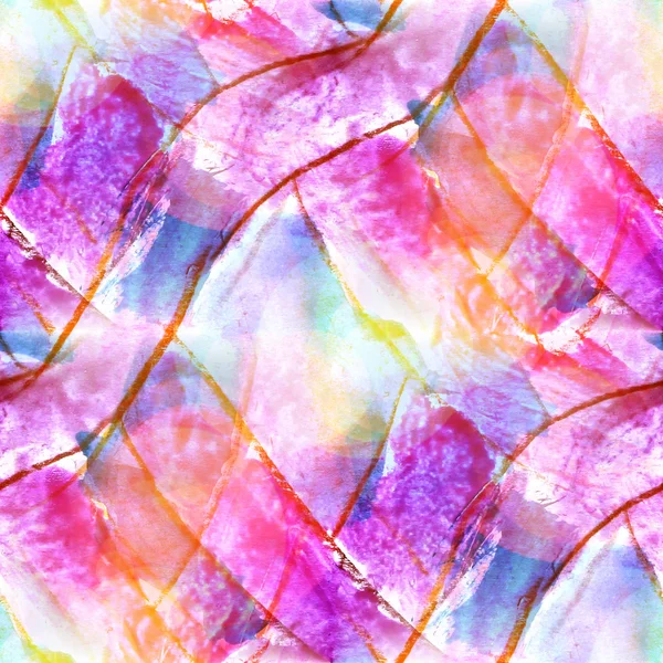 Sunlight abstract blue, purple, art watercolor stain — Stock Photo, Image