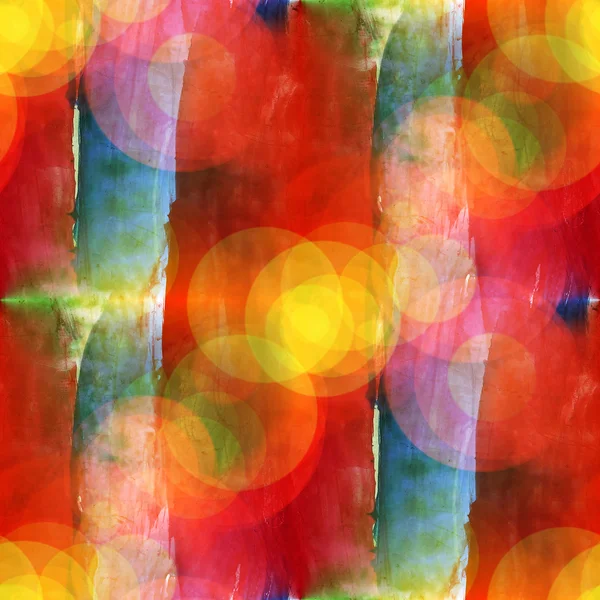 Sunlight abstract colorful, stripes watercolor stain — Stock Photo, Image