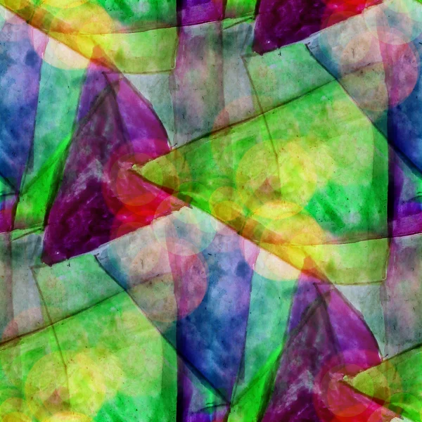 Zonlicht macro groene, purple aquarel naadloze textuur verf s — Stockfoto