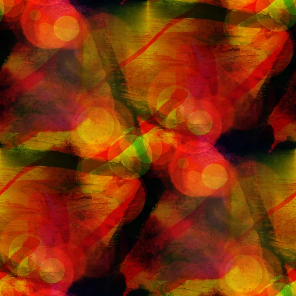 Luz solar sem costura cubismo vermelho amarelo abstrato arte Picasso textura — Fotografia de Stock