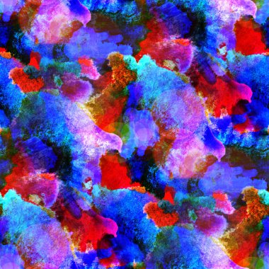 güneş ışığı sanat mavi, kırmızı sorunsuz, doku arka plan suluboya bir