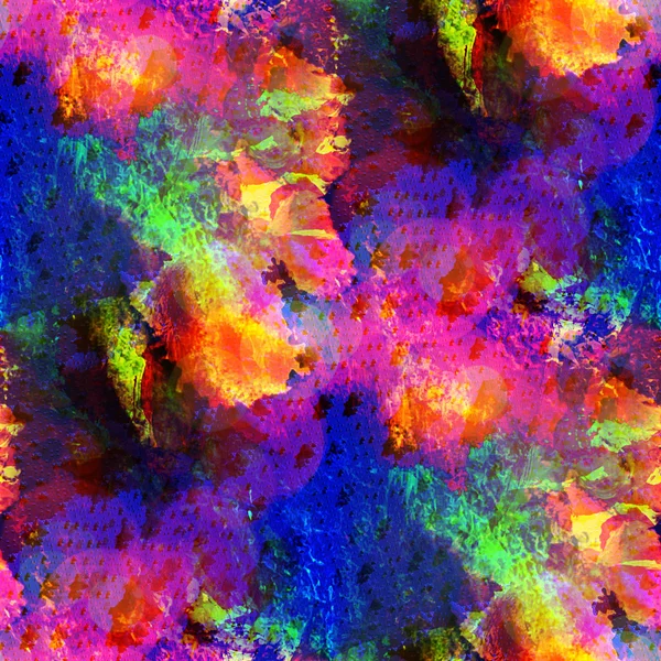 Мистецтво сонячного світла синій, рожевий безшовний текстури фон акварель — стокове фото