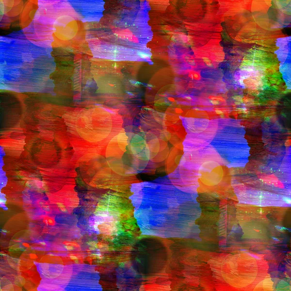 Солнечный свет абстрактный красный, синий винтажный авангардный акварель — стоковое фото