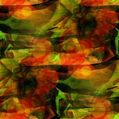 güneş ışığı sanat sorunsuz yeşil, sarı doku arka plan watercolo