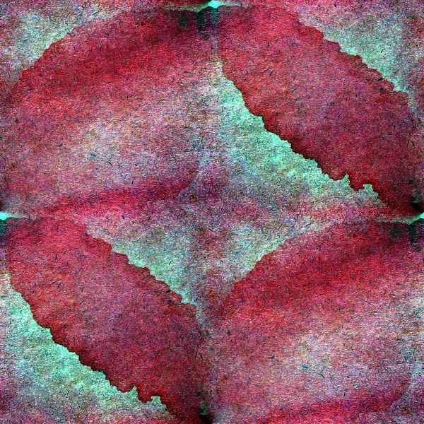 Retro soyut kırmızı, yeşil doku rengi Dikişsiz arka plan wate — Stok fotoğraf