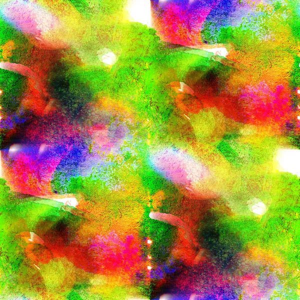 ศิลปะนามธรรมแสงสะท้อน สีน้ํา สีเขียวไร้รอยต่อ, pur — ภาพถ่ายสต็อก