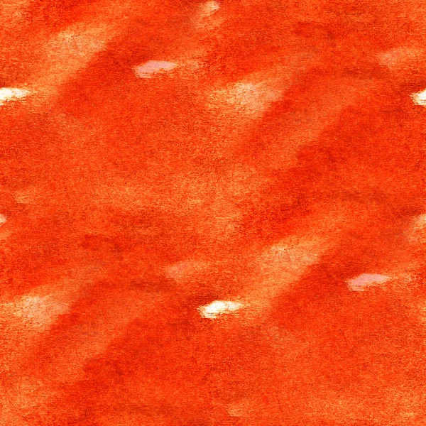 Acuarela sin costuras naranja textura fondo pintura abstracta pat — Foto de Stock