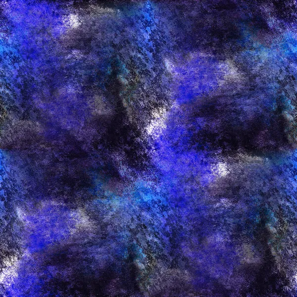 Aquarelle texture transparente fond bleu, peinture violette abstra — Photo