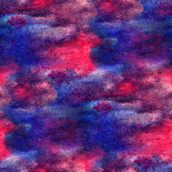 Acuarela textura sin costura rojo, azul pintura de fondo abstracto —  Fotos de Stock