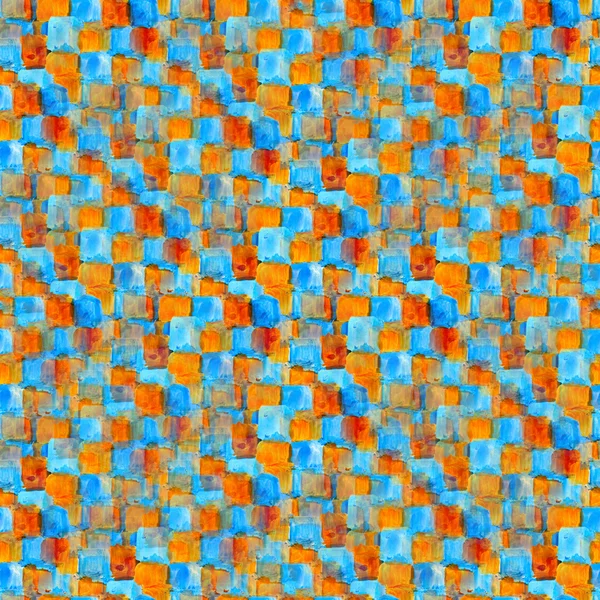 Обои фон бесшовные воды абстрактный синий оранжевый акварель — стоковое фото