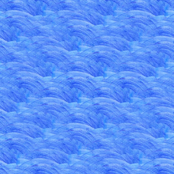 青い壁紙シームレスな背景の抽象と水彩療 — ストック写真