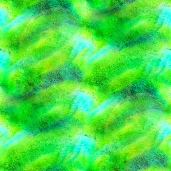 Blendung durch grüne abstrakte nahtlose Makrotextur Aquarelle mit Witz — Stockfoto
