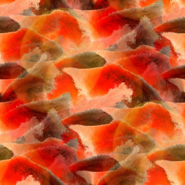 Blendung aus Makro-roter Textur Aquarell handgefertigte nahtlose Backgr — Stockfoto