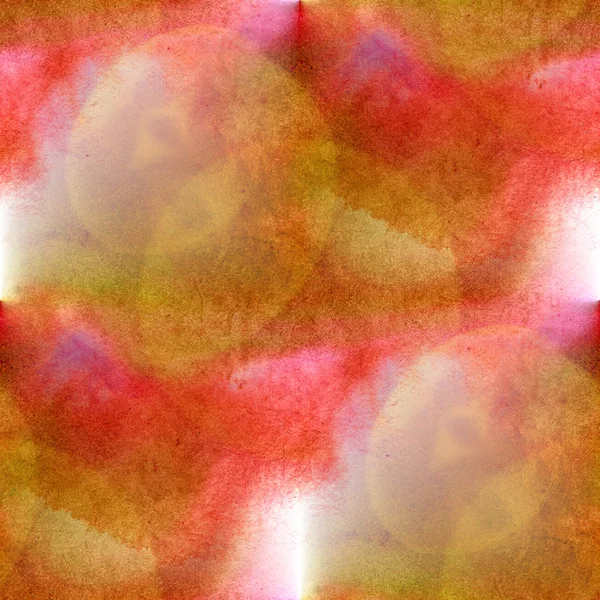Glare from red texture watercolor handmade seamless background — Stock Photo, Image