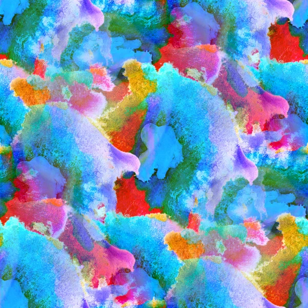 Blendung durch nahtlose blau rote Kunst Makrotextur Aquarelle Backg — Stockfoto