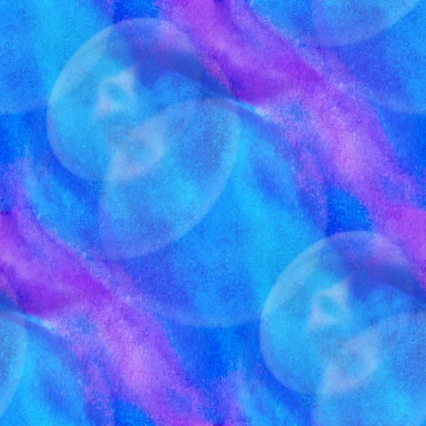 Glare from seamless purple blue art macro texture watercolors ba — Stock Photo, Image