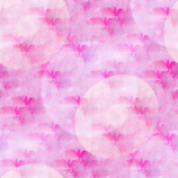 Glare from seamless pink background abstract watercolor design i — Stock Photo, Image