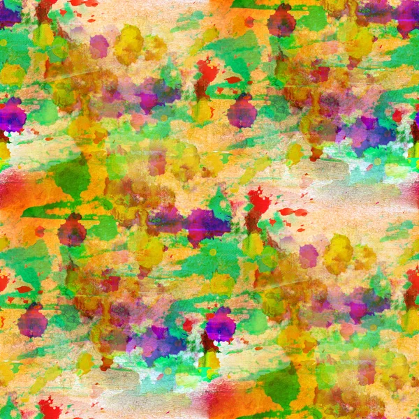 Glare from watercolors painting colorful background — Stock Photo, Image