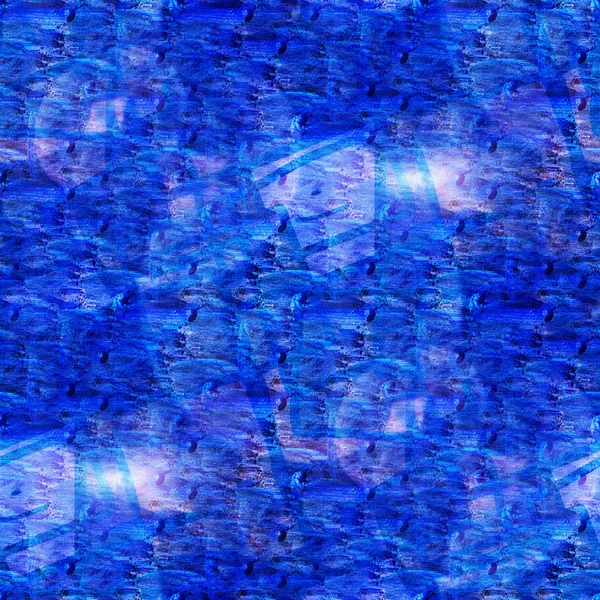 Ταπετσαρία φόντο ακουαρέλα άνευ ραφής νερό σχεδιασμό μελάνι μπλε ένα — Φωτογραφία Αρχείου