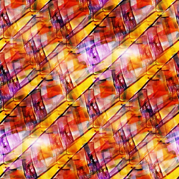 Fond d'écran art photo aquarelle sans couture violet jaune backgrou — Photo