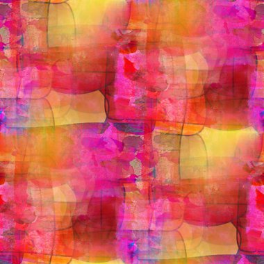 Sanatçı kırmızı mavi suluboya arka plan, sanat sorunsuz ve backgrou