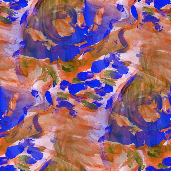 Akvarell háttérrel, lila, barna zökkenőmentes textúra absztrakt pa — Stock Fotó