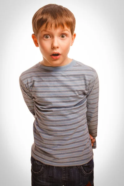 Surprised boy — Stock Photo, Image