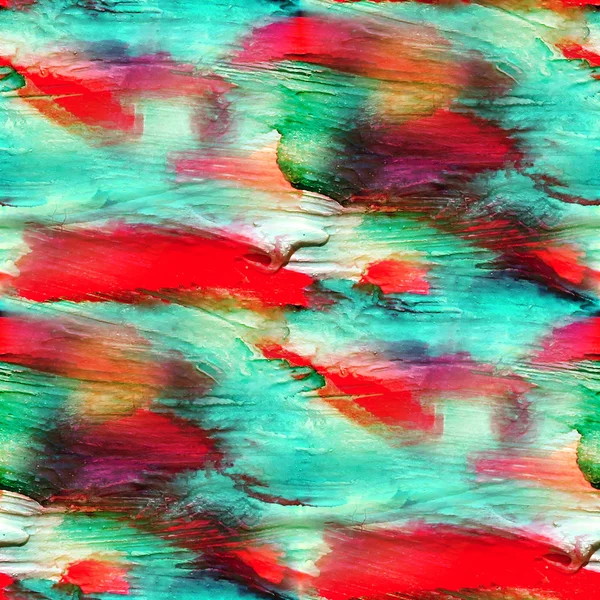 Textura sem costura azul, vermelho aquarela fundo pintura abstrata — Fotografia de Stock