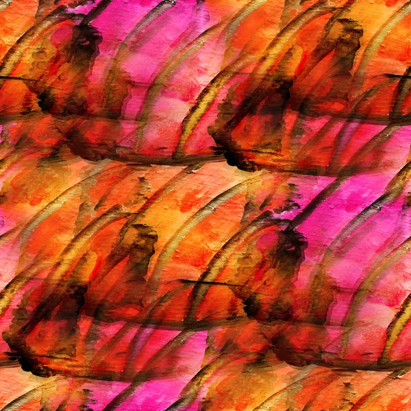 Безшовна текстура червоний, рожевий акварельний фон абстрактна фарба — стокове фото