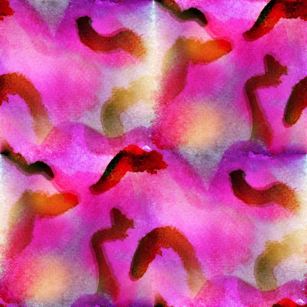 Smidig konsistens akvarell bakgrunden lila abstrakt färg klappa — Stockfoto