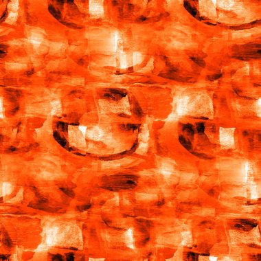 Sulu Boya doku sorunsuz arka plan sesleri turuncu pai soyut