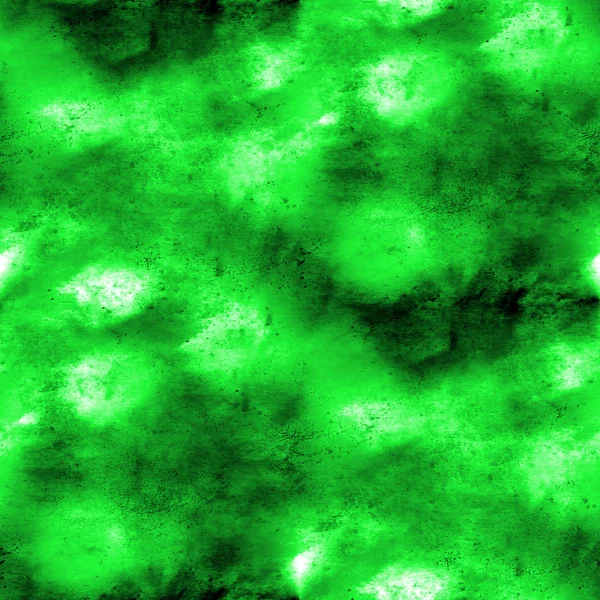 Acuarela tonos de fondo textura pintura abstracta patrón verde —  Fotos de Stock