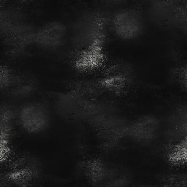 Acuarela textura negra tonos sin costura fondo dolor abstracto — Foto de Stock