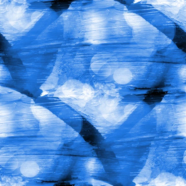 Acquerello senza cuciture sfondo texture toni astratto vernice blu — Foto Stock