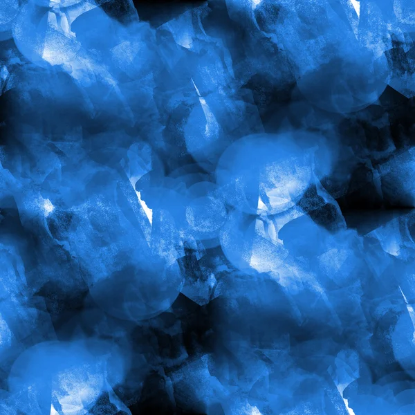 Acuarela sin costuras azul fondo textura tonos pintura abstracta — Foto de Stock
