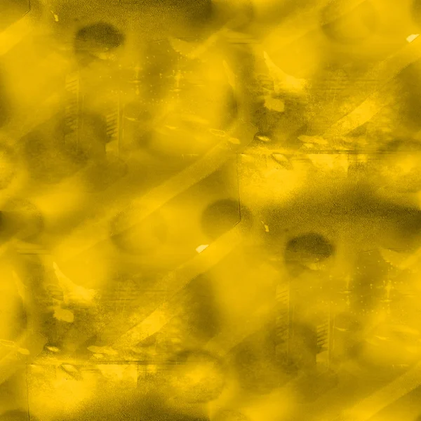 Tons de fundo amarelo aquarela textura tinta abstrata — Fotografia de Stock