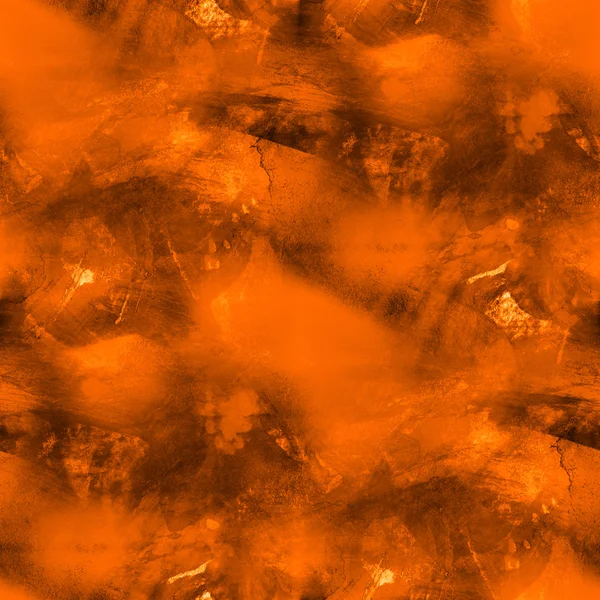 Artista cubismo abstrato sem costura laranja arte textura aquarela wa — Fotografia de Stock