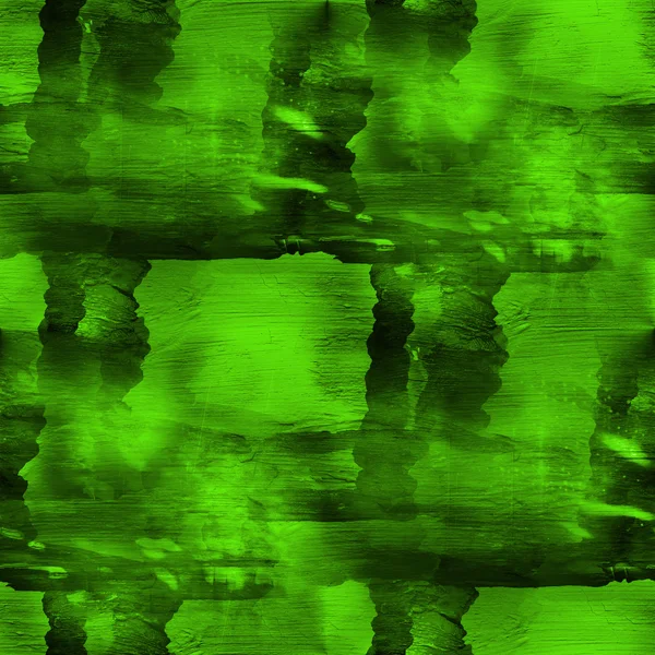 Sans couture artiste cubisme abstrait art vert texture aquarelle wal — Photo