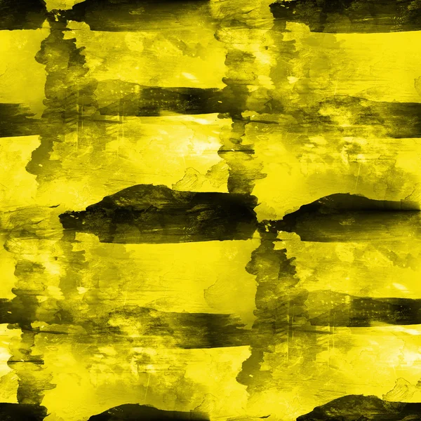 Sans couture jaune artiste cubisme abstrait art texture aquarelle wa — Photo